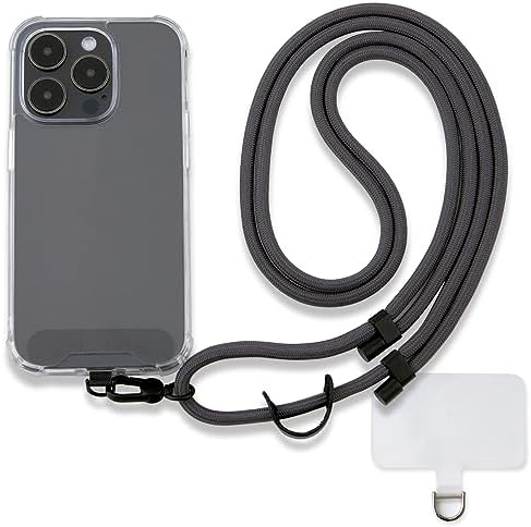 Handygurt Mit Verstellbarem Armband - 3 Transparente Patches Inklusive Für Alle Smartphones