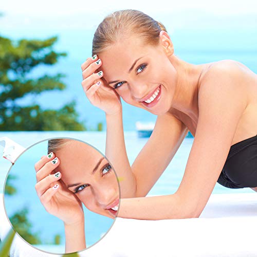 2800 Pieces Mixed Nail Art Stickers Summer Holiday Nail Stickers 3D Self-Adhesive Flamingo Cactus Fruits Leaves Nail Decals With Tweezers For Diy Nail Tip #TOP5