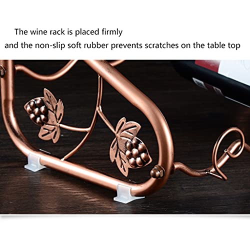 Soporte para 4 botellas y 6 copas de vino miniatura 4