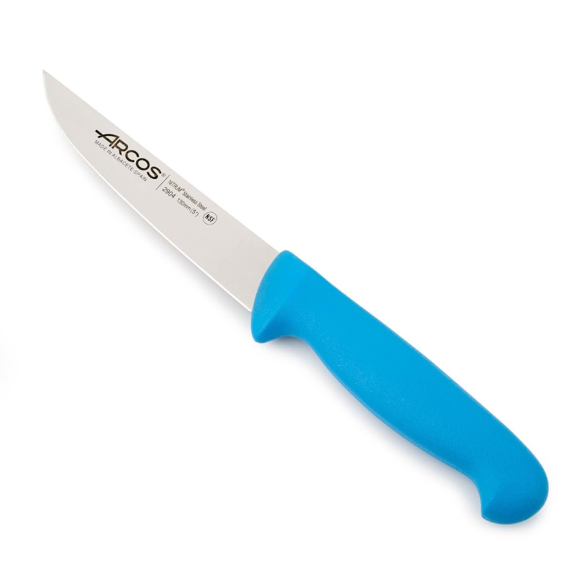 Arcos Cuchillo Chef con Hoja Acero Inoxidable Nitrum 200 mm. Cuchillo Cocina Profesional multipropósito. Mango ergonómico Polipropileno. Serie 2900. Color Negro. — view 61