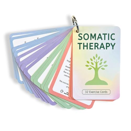 Somatic Therapy Cards for Nervous System Regulation Self-Care & Coping Skills Exercise for Mental Health Therapists Mindfulness & Anxiety Relief Tools Ideal Mental Health Gifts & Therapy Games