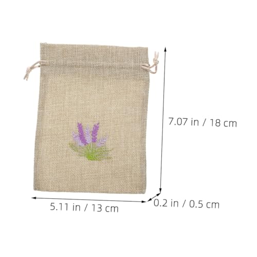 Bolsitas rellenable de lavanda 5pcs para aroma de hogar miniatura 2