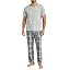 Grey/Light Brown Plaid
