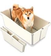 Amazon.co.jp: Allhanabi 【中型犬・多頭飼い用】 犬用バスタブ 中型犬