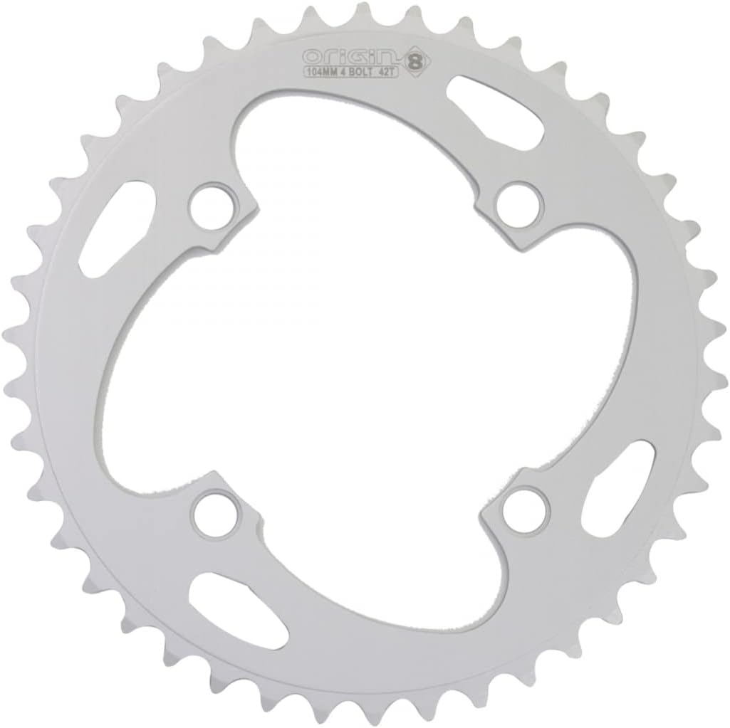 Origin8 Alloy Blade Chainrings, Silver