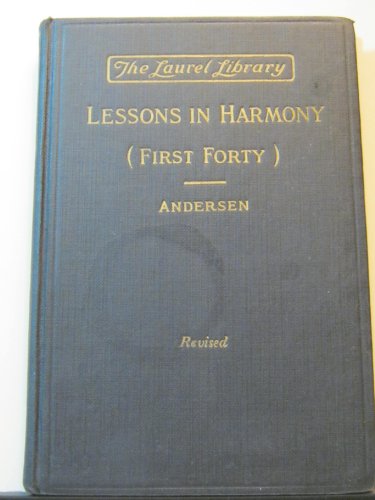 The First Forty Lessons in Harmony (Revised) B001TPWZYO Book Cover