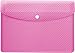 Produktbild ELBA Urban Brieftaschen DIN A5, aus Kunststoff, transparent, pink, 5er Pack