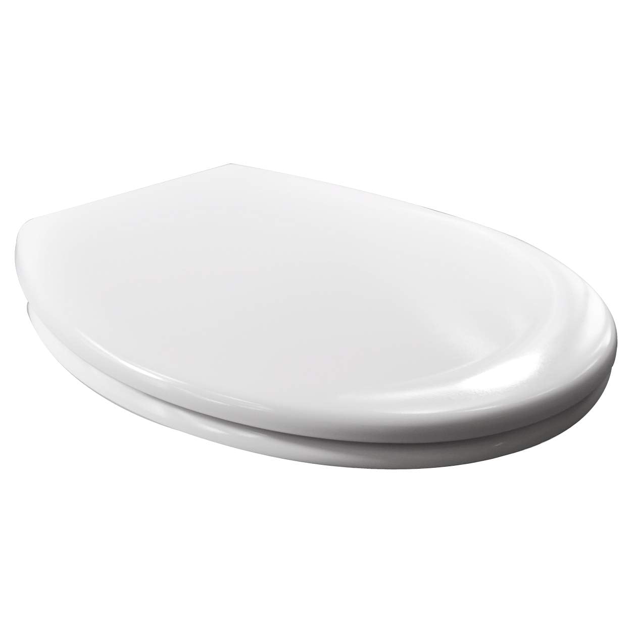 WOLTU Premium Soft Close Quick Release Toilet Seat with Dual Fixing Fittings,White, ws2327-UK