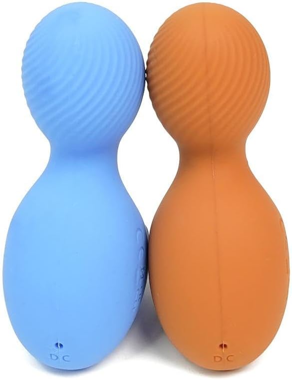Bella Bliss Mini Face Massager, Waterproof Rechargeable Portable Powerful Massage Tool, Multifunctional Eye, Finger and Body Massager (Red)