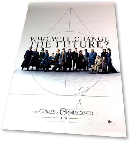 Eddie Redmayne Signed Autograph 27X40 Poster Crimes of Grindelwald BAS BH016415