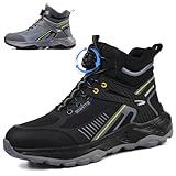 OBQcare Arbeitsschuhe Damen Leicht S3 Sicherheitsschuhe Herren Wasserdicht Arbeitsstiefel Herren...