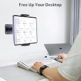 CreaDream Wall Mount for iPad, Aluminium Adjustable & Extendable Holder Arm, Fits 4.7-13" Tablets, Phones, Kindle Fire HD, Galaxy Tab - Image 4