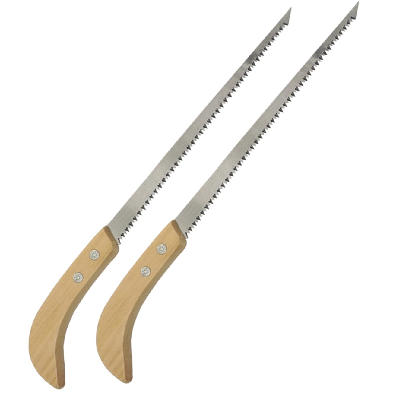 UPKOCH 3 ensembles Scie D'Élagage De Jardin Scie À Main Outils De Coupe Du Bois À Tirer À Main Pour Le Travail Du Bois À À Tronçonner Manuelle 2 pièces * 3