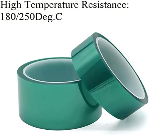 ZAMAKS Fita de filme PET verde resistente ao calor para soldagem, proteção de isolamento, filme prot