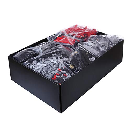 Tosbes Technik Kran Bausteine, 2,4GHz Ferngesteuerte RC Modell mit Motor, Groß Baufahrzeug, 7768 Teile Klemmbausteine… – Bild 8