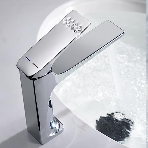 Mitigeur de lavabo gris encastré G1/2 à levier unique pour salle de bains