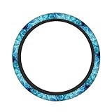 Design élégant à imprimé complet : avec des motifs imprimés pleins, cette jolie housse de volant ajoute de la personnalité et du style à l'intérieur de votre voiture tout en offrant une protection pour les amateurs de voiture et les conducteurs qui aiment les accessoires uniques.