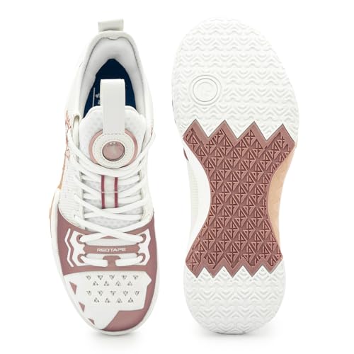Red Tape Store Red Tape Basketball Shoes for Men Red - Image 6