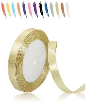 Satin Ribbon 20mm Light Blue - 25 Yards / 23 Meters Roll For Gifts Wrap Sew Party, Decorations Events Dress Wedding Christmas Crafts, Bows Car, Floral - View #6