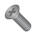 M4-0.7 x 25 mm Machine Screws/Phillips/Flat Head/Steel/Black Oxide / DIN965 (Carton: 2,000 pcs)