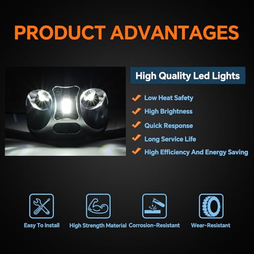 F37Z13776B lámpara LED para techo con cubierta para Ford Ranger 1993-2004 miniatura 4
