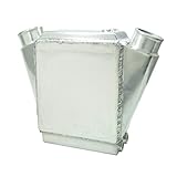  refrigerado por agua Ladel UFT enfriador aluminio 280 x 360 x 115 mm Agua LLK Turbo Intercooler