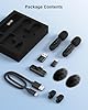 Wireless Lavalier Microphone for iPhone, iPad, Android Phone, 2-Pack Mini Microphone with Noise Reduction, Auto Pairing and Mute & Reverb for Vlogging, Video Recording, TikTok, YouTube - Plug & Play #2