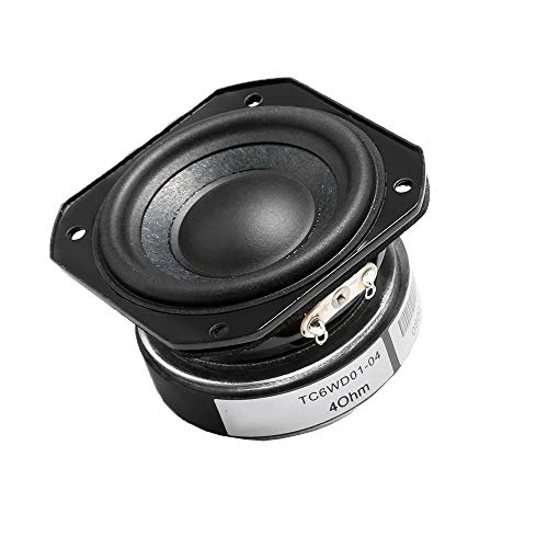 LITAO-XIE, 1pcs 2 Pulgadas de Altavoz de Gama Completa 4Ohm 20W Altavoz de Agudos de Audio port�til de Gama Media del Altavoz de Graves de Cine en casa Altavoces (tama�o : 2
