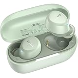 TOZO A1 Wireless Earbuds Bluetooth 5.3 Light Weight in Ear IPX5 Waterproof Headphones 2 Mic for AI Calls, Immersive Premium Sound Bass Headset with Charging Case, 32 Presets EQ Customization via App