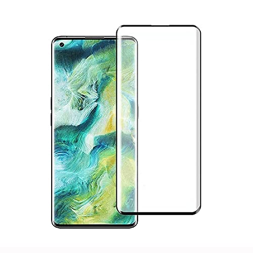 Image of SPAZY CASE Premium 6D Tempered Glass (Black) - 9H Full Glue Full HD, Anti Scratch Screen Guard for OnePlus Nord2 5G