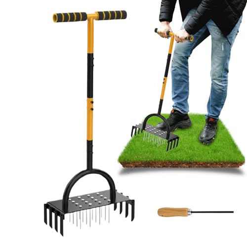 Éviter la mousse du gazon via cet aerator lawn de sol - 2