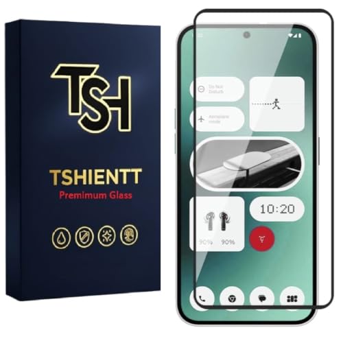 Image of Tempered Glass for Nothing Phone 2A 5G / Nothing Phone 2A Plus 5G - Full Screen Protector, 9H, Anti-Scratch, Case Friendly [Pack of 1]