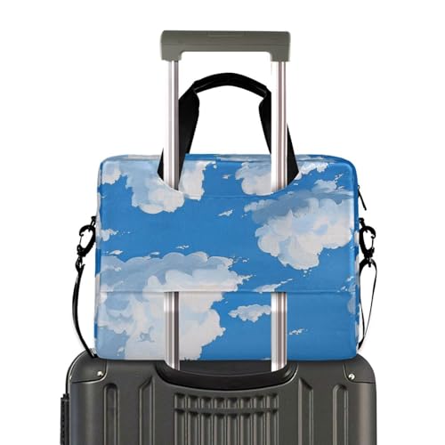 Travel Laptop Bag Handbag Portable Crossbody Messenger 15.6" miniatura 4