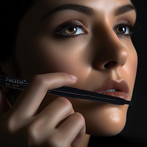 12Pcs Nabi Retractable Waterproof Black Eyeliner (Wholesale Lot) Pencil #TOP3