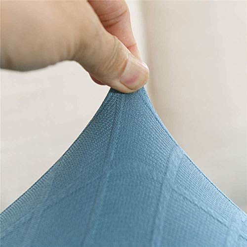 Funda para sofá de 3 plazas elástica y lavable para proteger sala de estar con cojín separado 4