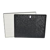 PUREBURG Replacement Filter Set Compatible with IKEA STARKVIND & STARKVIND Table Air Purifier, H13 HEPA Activated Carbon For Air Clean Dust VOCs Odor