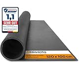 Hinrichs Antirutschmatte Auto 120 x 100 cm - Kofferraummatte zuschneidbar - Anti Rutsch Matte, Schmutzfangmatte & Schubladenmatte - Gummimatte Kofferraum - rutschfeste Unterlage für Hundebox