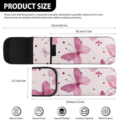 Estuche organizador de neopreno para plancha y rizador de pelo miniatura 6