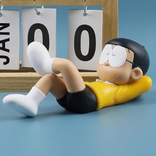 Image of Car Dashboard Decorative Figurines Set with Hanging Accessories, Mini Cartoon Dashboard Showpiece (Relaxing Toy Model)