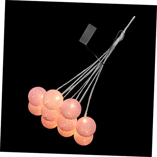 VOSAREA Flower Balls Centerpieces Led Ball Branch Light for Bouquet Decor Artificial Bouquet Accessory (no Battery)
