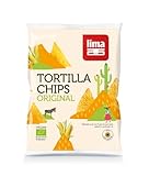 Lima Patatas fritas de tortilla originales orgánicas 90 g (paquete de 12)
