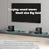 Ortizan Dual-Mode 2.0 Studio Monitors, Active Monitor Speakers Bluetooth 5.3 Wireless Computer PC, 80W Power Bookshelf Speakers, Wooden Enclosure for Recording Multimedia, Gaming, Music Production #3