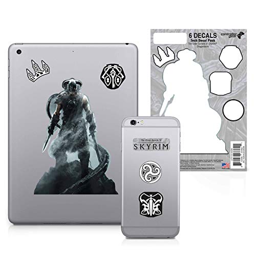 Controller Gear Officially Licensed The Elder Scrolls V: Skyrim - Character Tech Decal Pack - Dragonborn - Not Machine Specific