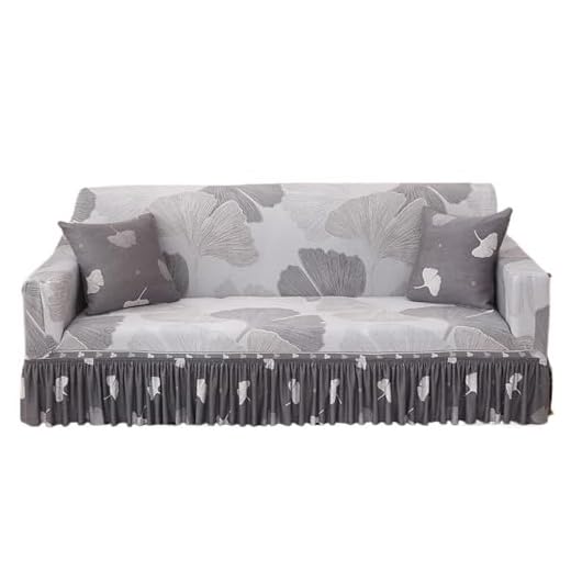YHTNZN Elegant Sofa Cover with Skirt