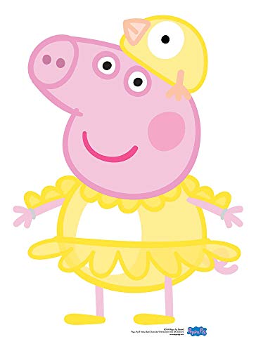 Peppa Pig Chicken Découpe en Carton Cadeau Surprise Original pour les Fans