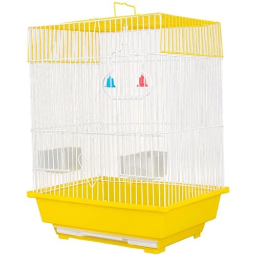 鳥かご 鳥ケージ インコ ケージ バードパレス Kisigim 小動物の檻 家庭用 真珠翡翠鳥/ムンニャオ/ツグミ/オウム 鳥小屋 (A)