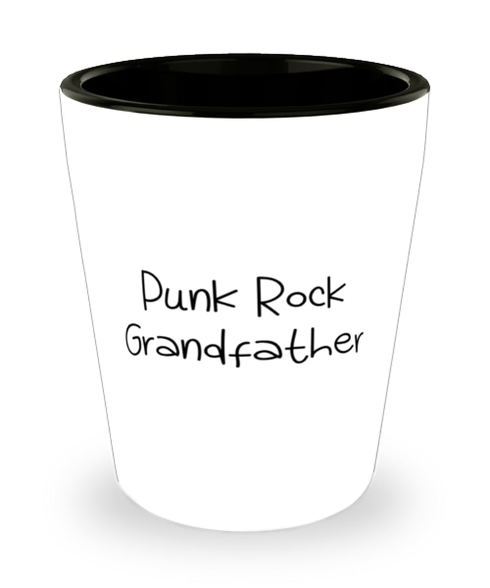 Useful Grandfather Shot Glass, Punk Rock Grandfather, Present For Grandpop, Cute Gifts From Grandson, Grandfather gift ideas, Grandfather gifts, Best grandfather gifts, Unique grandfather gifts,