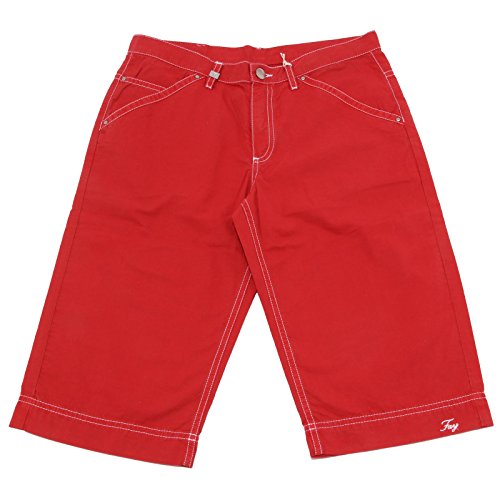 Short pant kid Fay 9540S bermuda rouge garçon en coton chic