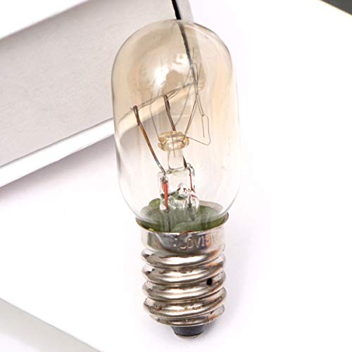 Mobestech 2 PCS E14 Lâmpada de forno para geladeira 220-230V Lâmpada para geladeira Retro lâmpada de