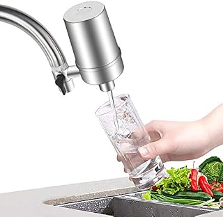 Faucet Water Filter Tap Water Purifier Kitchen Faucet Water Purifier Easy Installation Faucet Filter Dual Output Suitable for Standard Faucet(Water Filter Taps-HL-9)